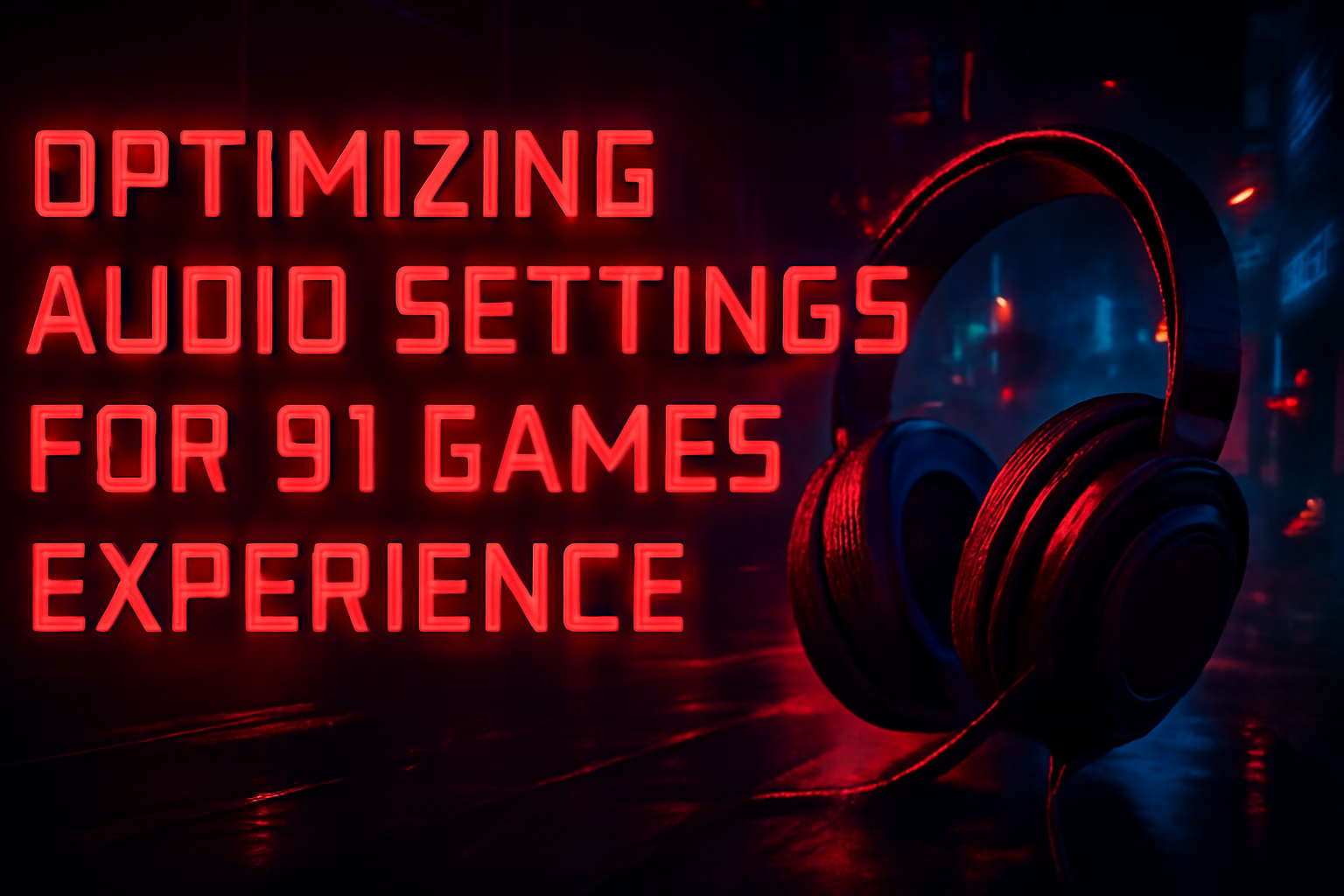 A professional graphic representing the latest updates for 91 Games with focused text.