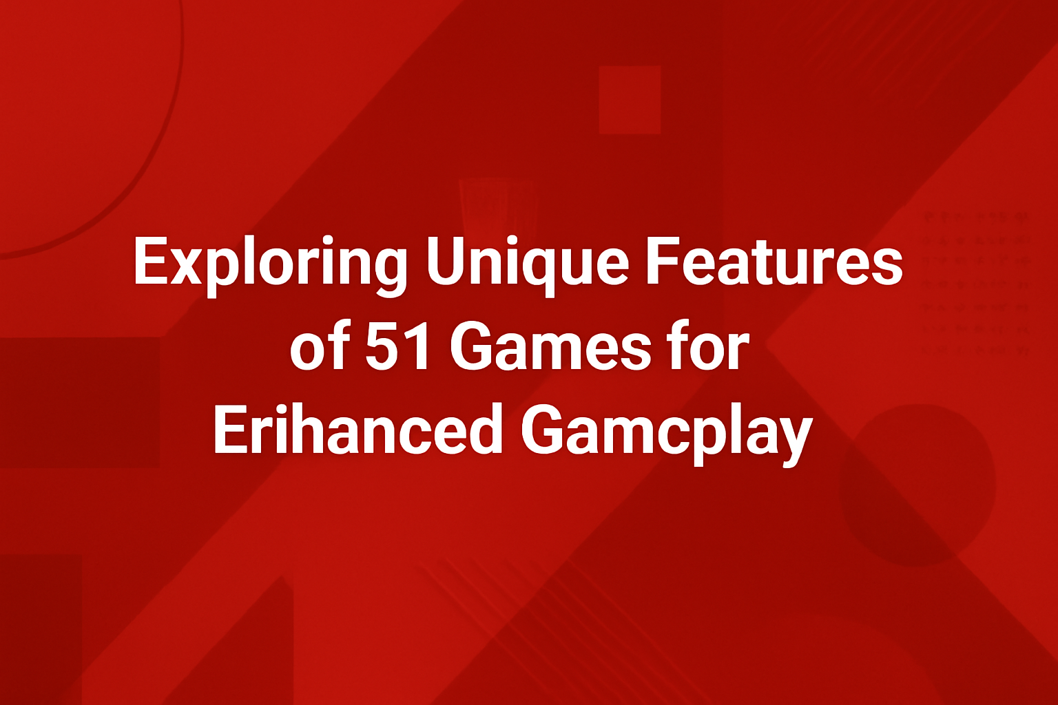 Informational scene depicting common errors in 91 Games.