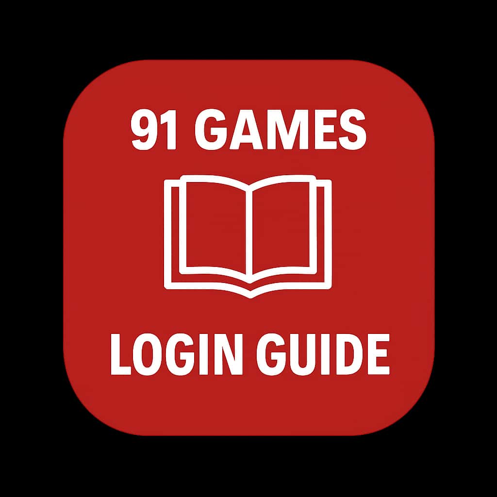 An icon symbolizing the 91 Games Login Guide.