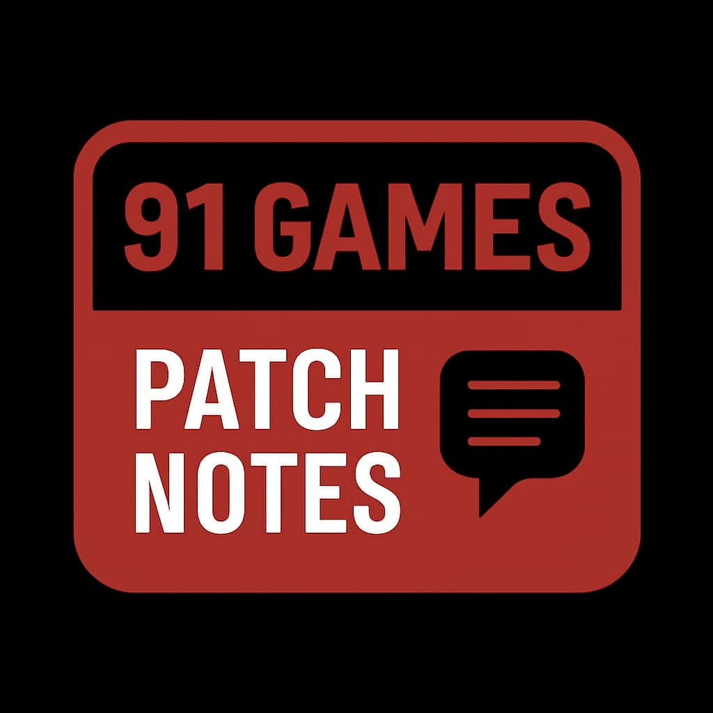 Icon representing 91 Games Patch Notes.