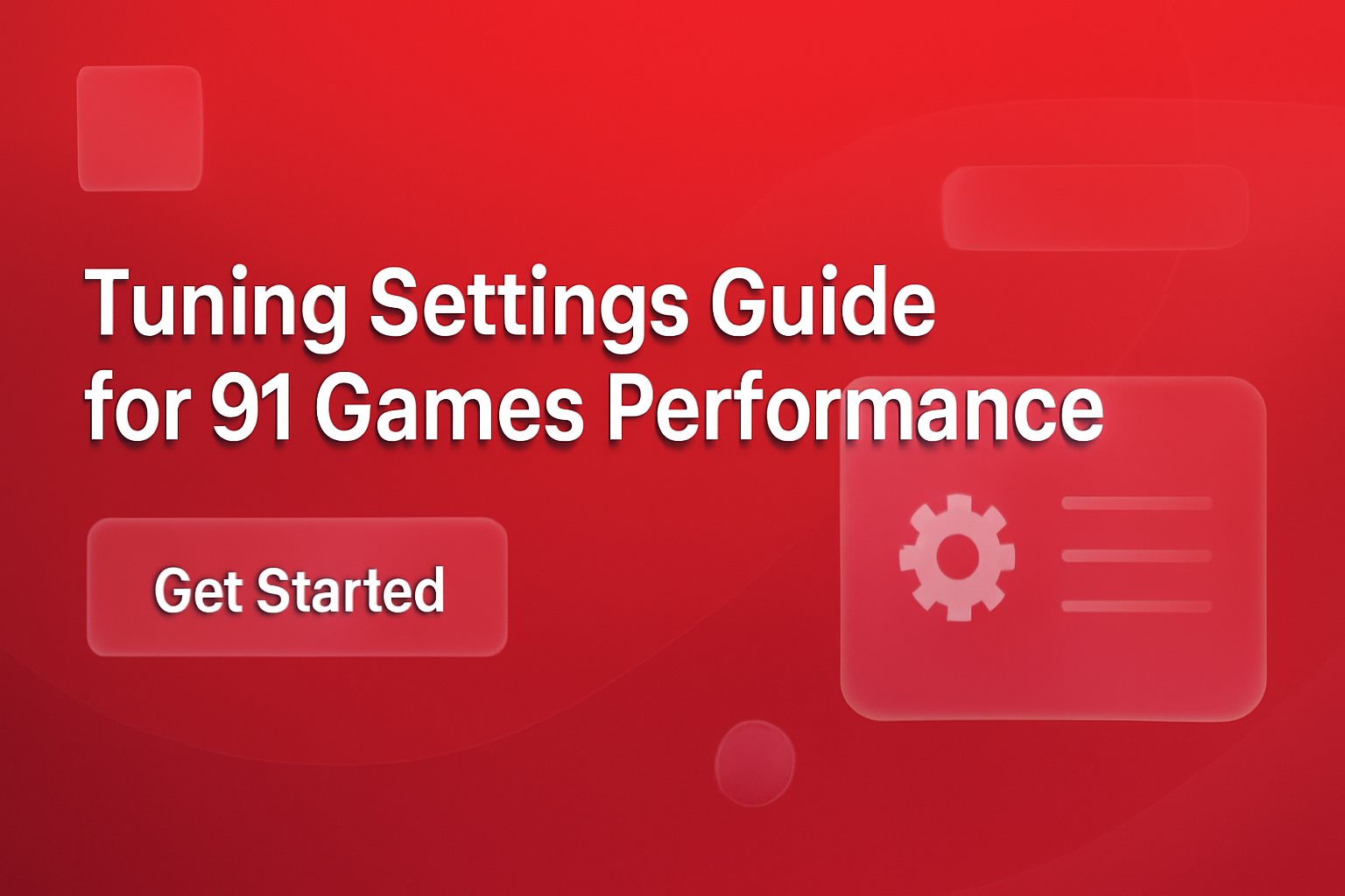 A professional graphic representing the latest updates for 91 Games with focused text.