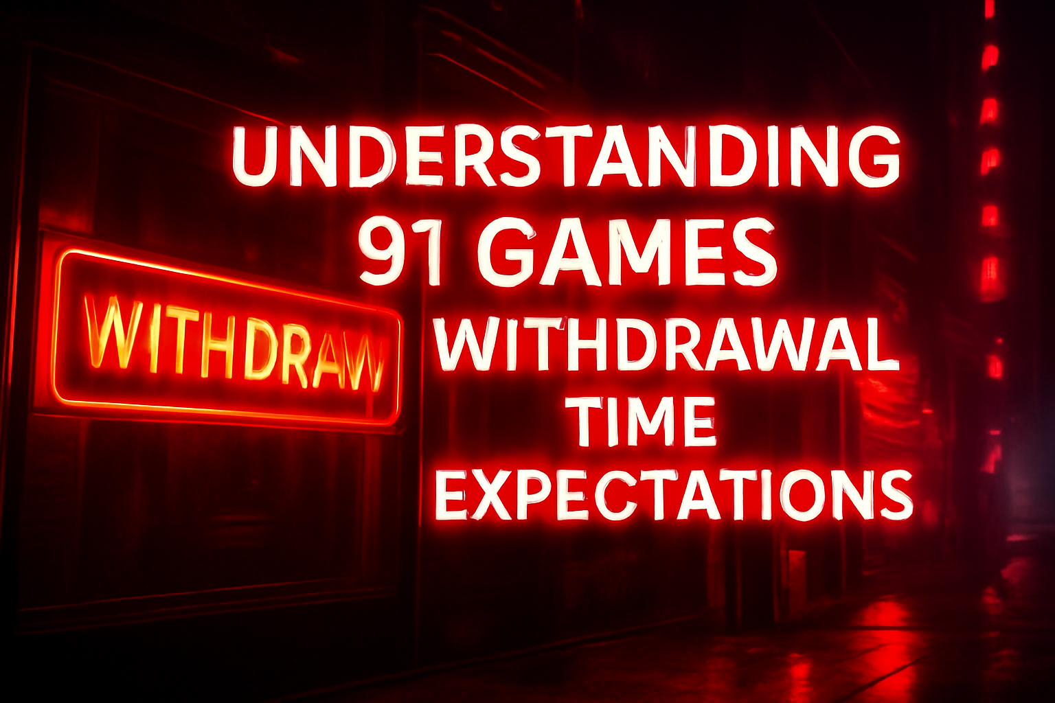 Informational scene representing the 91 Games Update Process.