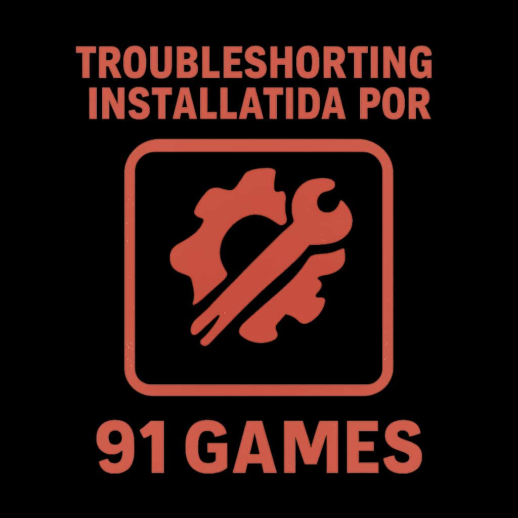Icon representing a guide for troubleshooting installation of 91 Games.